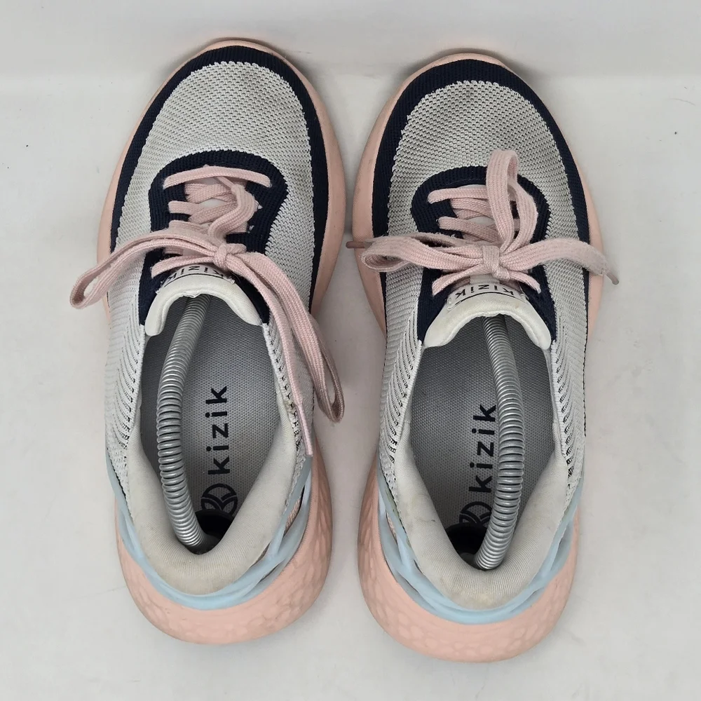 KIZIK Athens Bahama Women's 6.5 Men 5 Pink Blue Walking Hands Free Comfort Shoes